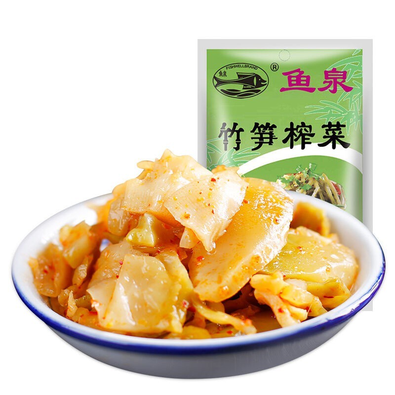 鱼泉 竹笋榨菜 80g